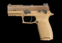 Die SIG Sauer P320 ist unter anderem in der Kompaktversion M18 bei den US-Streitkräften eingeführt.