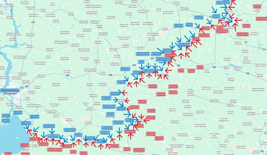 Situation im Süden der Ukraine am 03.12.2025, 10:00 MEZ.