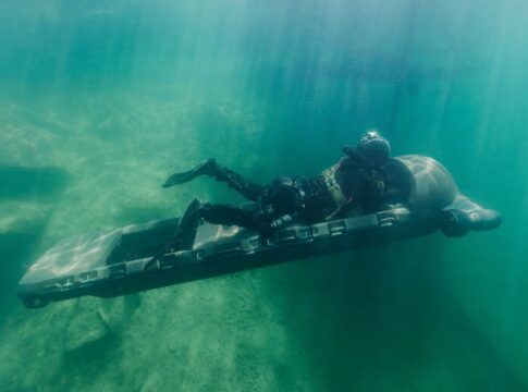 Hammerhead SMV: Modulares Unterwasser-Mehrzweckfahrzeug 7 Hammerhead SMV bei Tauchtests.