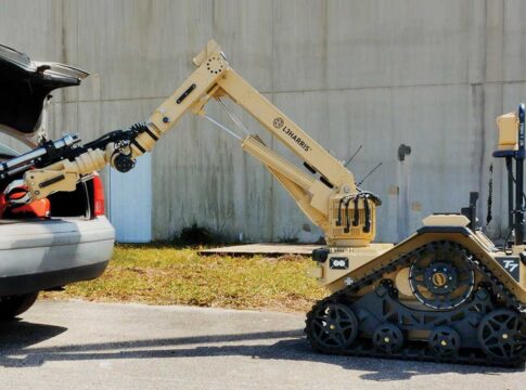 USMC und U.S. Navy: T7-Roboter zur Kampfmittelbeseitigung 11 USMC und U.S. Navy haben den T7-Roboter von L3Harris bestellt.