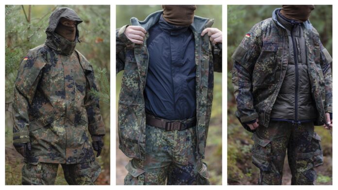 Hexonia lieferte große Anteile des Kampfbekleidungssatzes Streitkräfte.