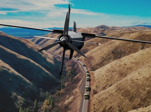 Die Loitering Munition FV-014 von Rheinmetall.