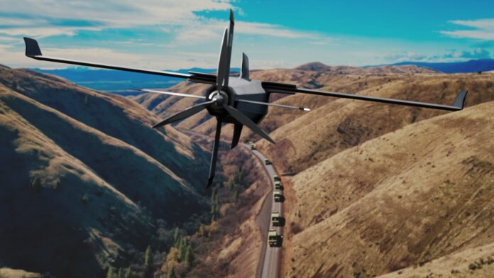 Die Loitering Munition FV-014 von Rheinmetall.
