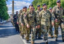Der Marsch zum Gedenken führt quer durch Berlin und Brandenburg.