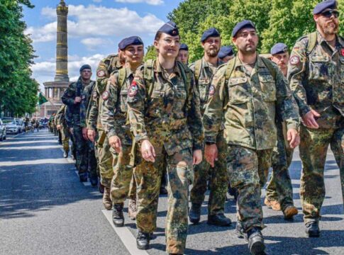 Der Marsch zum Gedenken führt quer durch Berlin und Brandenburg.