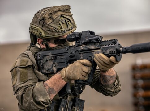 Das IWI X95 Micro-Tavor ist das Standardgewehr der israelischen Streitkräfte.