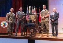 Sergeant Tyler Johnson und Sergeant Spencer Harrell vom U.S. Marine Corps belegten bei der Infanteriewoche 2026 den ersten Platz im internationalen Scharfschützenwettbewerb.