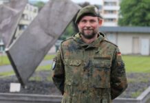 Leutnant Martin S. ist neuer Reservist beim Kreisverbindungskommando Herne.