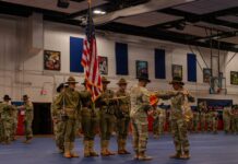 Das 2nd Brigade Combat Team der 1st Cavalry Division hatte Anfang Mai bereits zeremoniell seine Flagge am Heimatstandort Fort Hood, Texas eingerollt als die Verlegung nach Polen im Rahmen der US-Abzugspläne für Europa gestrichen wurde.