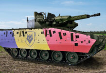 Auf der BSDA 2026 präsentiert Rheinmetall unter anderem den Schützenpanzer Lynx KF 41, der von Gastgeberland Rumänien beschafft werden soll.