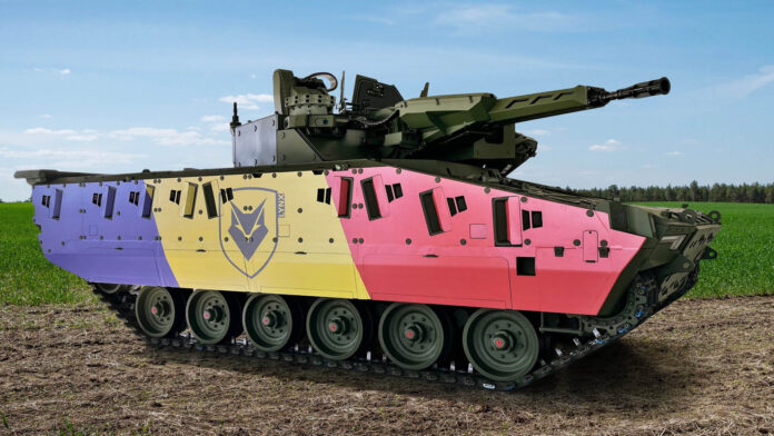 Auf der BSDA 2026 präsentiert Rheinmetall unter anderem den Schützenpanzer Lynx KF 41, der von Gastgeberland Rumänien beschafft werden soll.