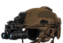 Galvions Cortex Evo-System mit digitalem Headset und integrierter Nachtsichttechnik.