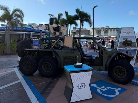 SOF Week: AimLock und FN zeigen "Dune" C-UAV-Lösung 9 Das Dune-System während der SOF Week 2026.