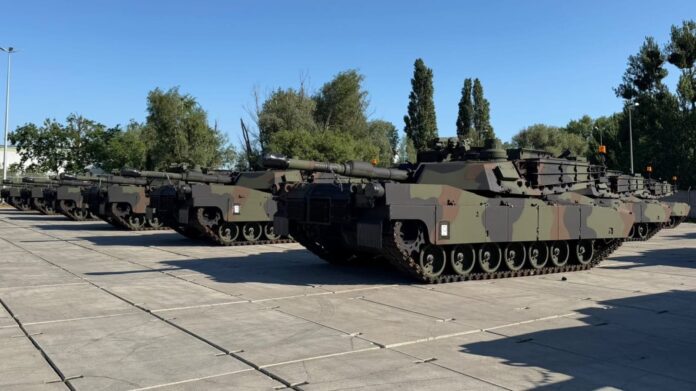 Polen hat 36 weitere Kampfpanzer des Typs M1A2 SEPv3 Abrams erhalten.