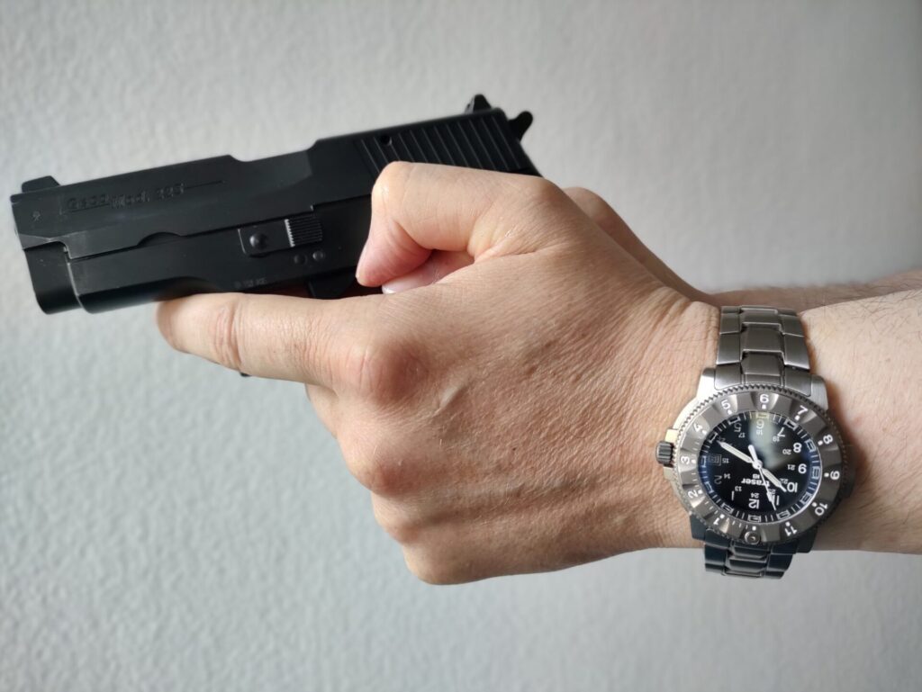 Schweizer Präzision: Die P65 Tactical Mission im Trageversuch. 