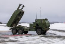 Kanada hat 26 Raketenartilleriesysteme M142 HIMARS bestellt, hier ein amerikanisches Werferfahrzeug bei einer Übung in Norwegen.