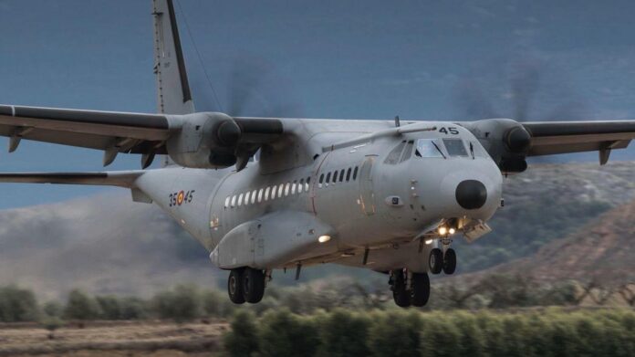 Eine Airbus C-295 der spanischen Luftwaffe.
