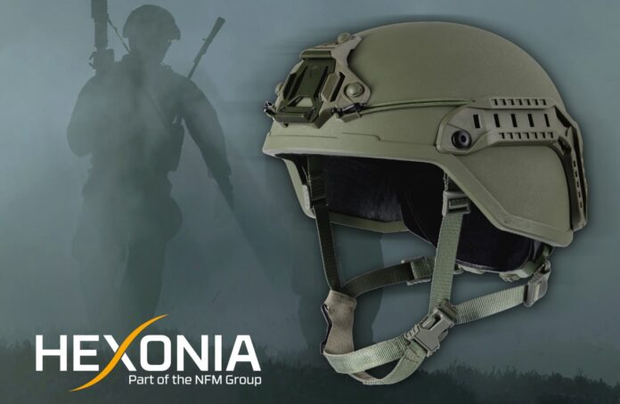 Hexonia hat einen Auftrag für den neuen Gefechtshelm der Bundeswehr erhalten.